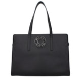 Karl Lagerfeld Black Leather Shoulder Bag