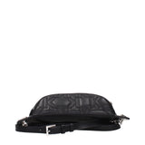 Karl Lagerfeld Black Leather Backpack