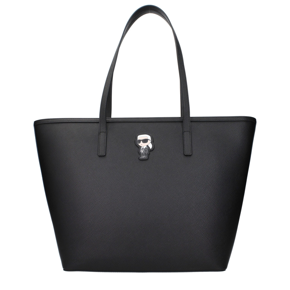 Karl Lagerfeld Black Polyethylene Shoulder Bag