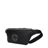Karl Lagerfeld Black Leather Backpack