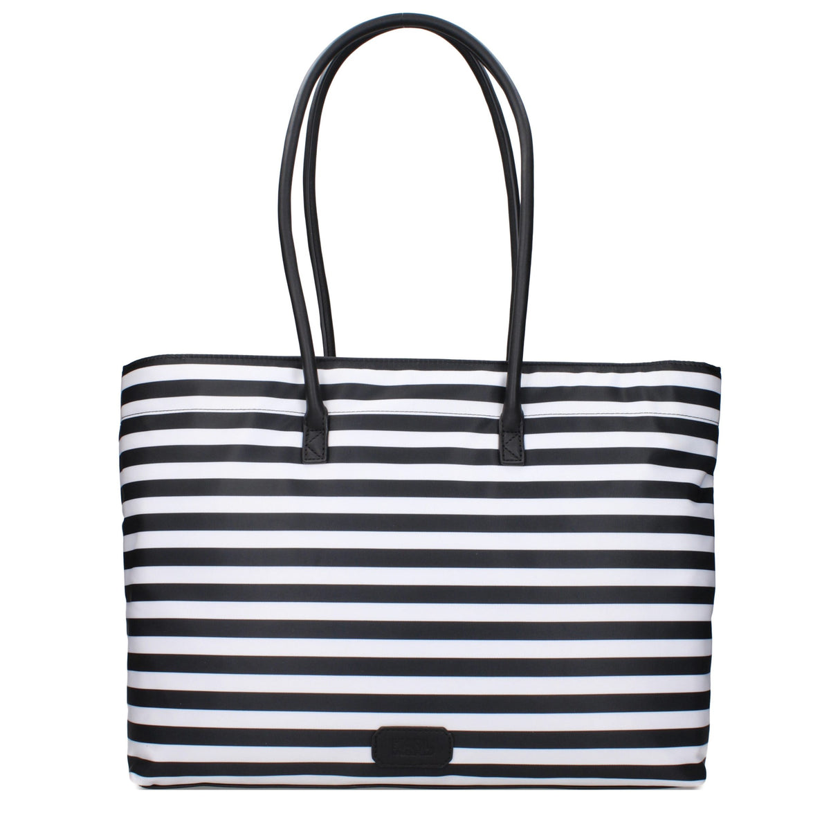 Karl Lagerfeld Black Fabric Shoulder Bag