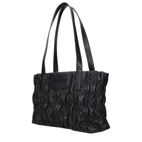 Karl Lagerfeld Black Polyester Shoulder Bag