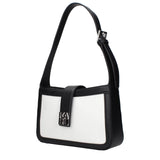 Karl Lagerfeld White Leather Shoulder Bag