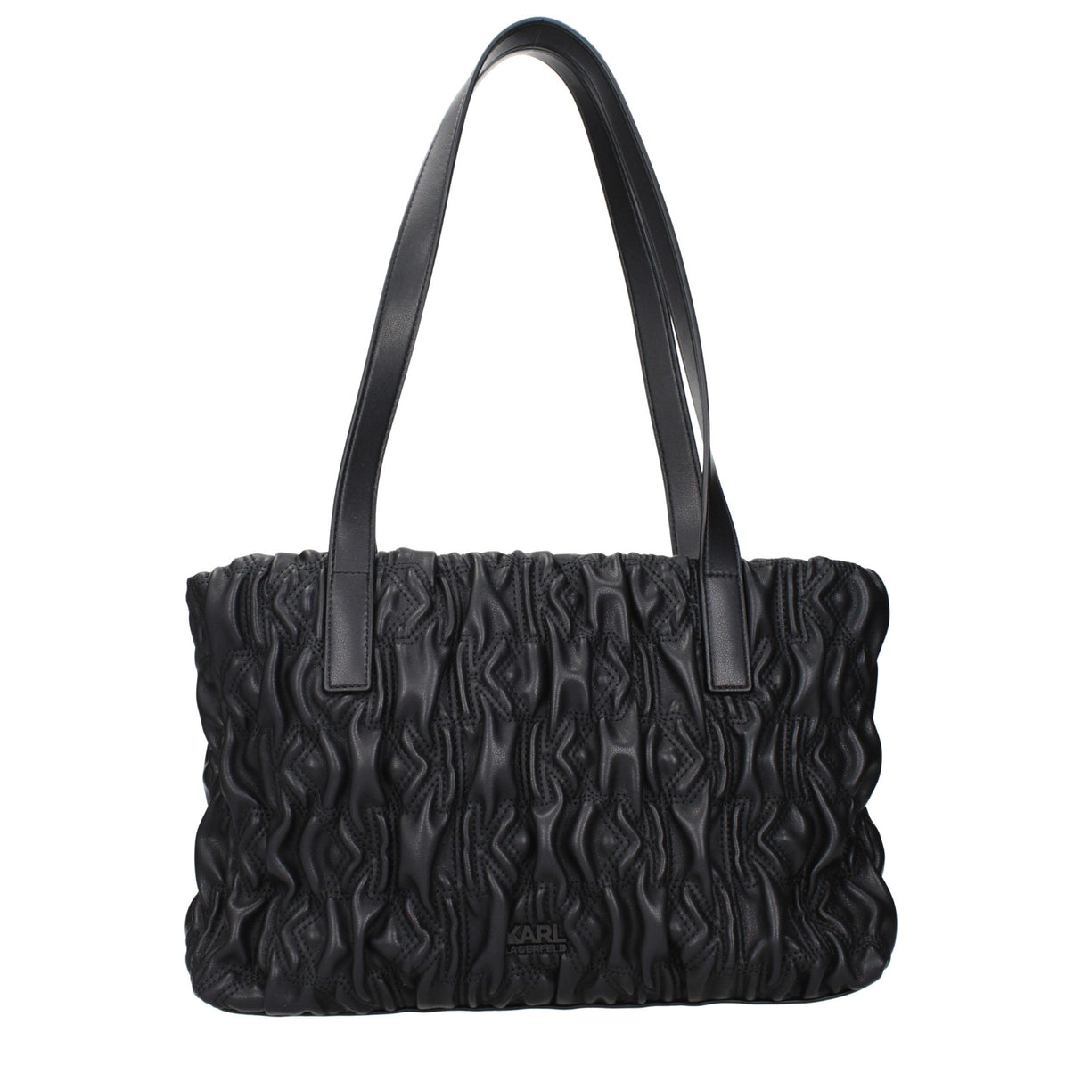 Karl Lagerfeld Black Polyester Shoulder Bag