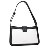 Karl Lagerfeld White Leather Shoulder Bag