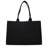 Karl Lagerfeld Black Fabric Shoulder Bag