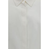 Lardini White Silk Dress Shirt