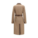 Jacob Cohen Brown Cotton Coat
