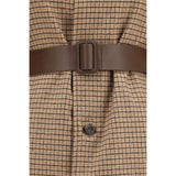Jacob Cohen Brown Cotton Coat