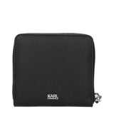 Karl Lagerfeld Black Polyethylene Wallet