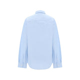Ami Paris Blue Cotton Dress Shirt