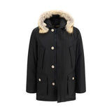 Woolrich Black Polyamide Coat