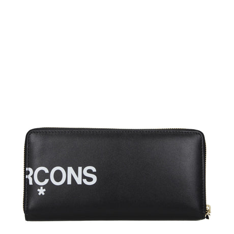 Comme Des Garçons Black Leather Wallet