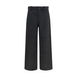 Kenzo Black Wool Oves Aries Chino Pants