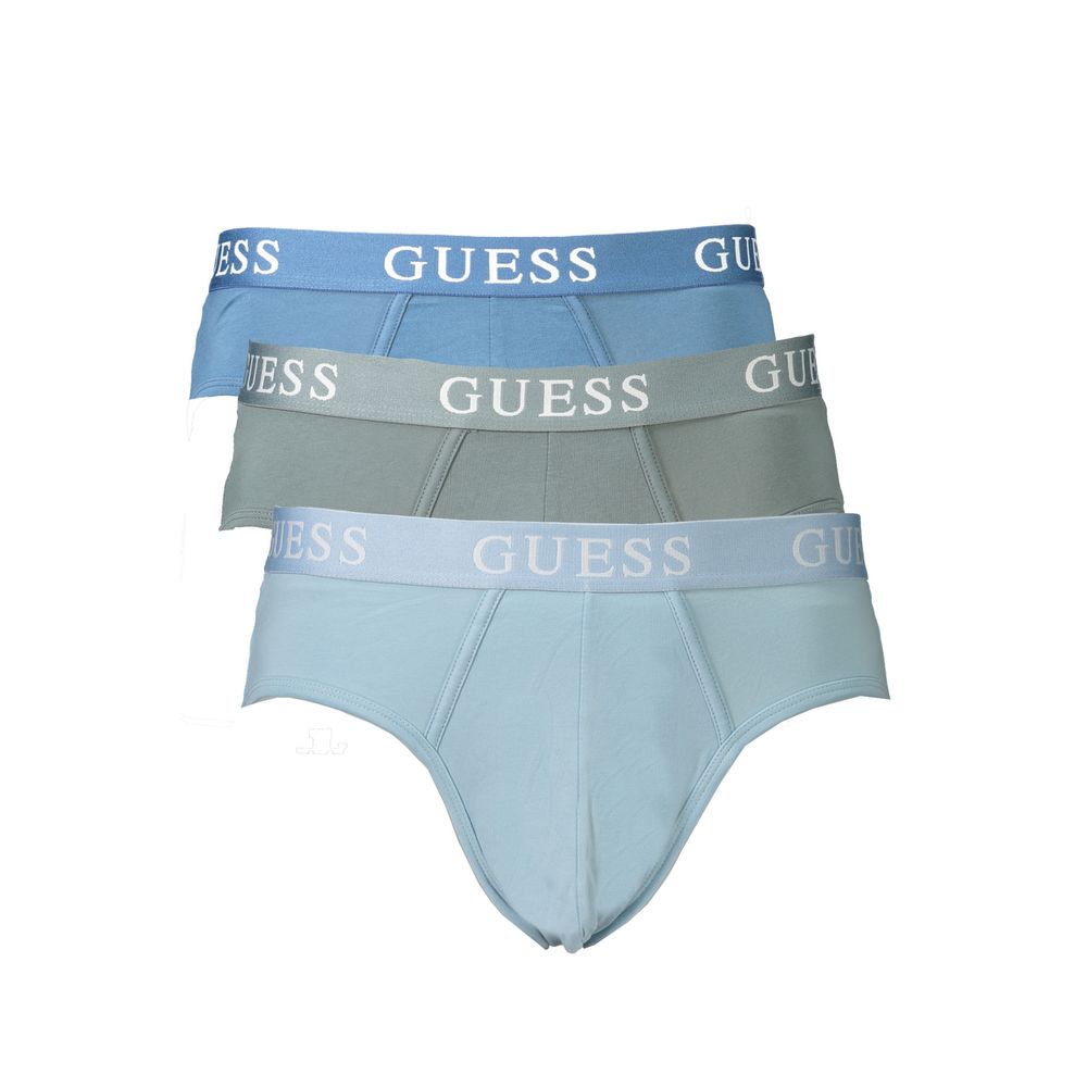 Guess Jeans Blue Cotton Men's Underwear