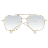 Lozza Beige Acetate & Plastic Sunglasses