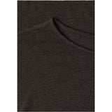 Street One Brown Viscose Long Sleeve T-Shirt