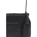 MM6 Black Calf Leather Bos Taurus Shoulder Bag