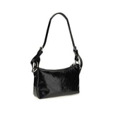 Vivienne Westwood Black Calf Leather Bos Taurus Shoulder Bag