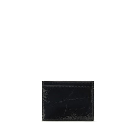 Vivienne Westwood Black Calf Leather Bos Taurus Wallet