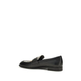 Burberry Black Lamb Ovis Aries Ballet Flats