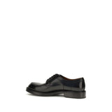 Dolce & Gabbana Black Calf Leather Bos Taurus Oxfords And Derbies