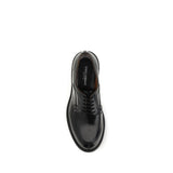 Dolce & Gabbana Black Calf Leather Bos Taurus Oxfords And Derbies