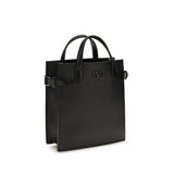 Valentino Garavani Black Calf Leather Bos Taurus Shoulder Bag