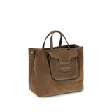 Pierre Hardy Brown Suede Leather Shoulder Bag