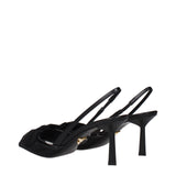 Prada Black Fibres High Heel Pumps