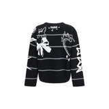 PINKO Black Wool Oves Aries Sweatshirt