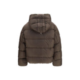 Parajumpers Brown Goose Down Full-Length Jacket