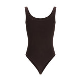 Wolford Brown Cotton Bodysuit