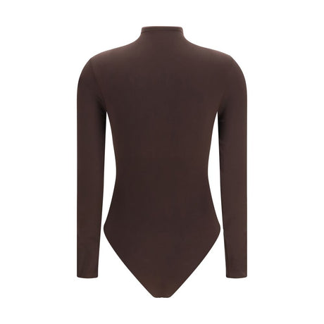 Wolford Brown Polyamide Bodysuit
