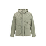 C.P. Company Gray Polyamide Full-Length Jacket