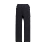 C.P. Company Black Cotton Cargo Pants