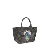 Ganni Gray Cotton Shoulder Bag