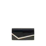 Jimmy Choo Black Calf Leather Bos Taurus Wallet