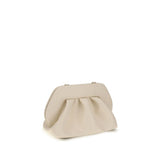 THEMOIRè Beige Polyethylene Clutch Bag