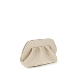THEMOIRè Beige Polyethylene Clutch Bag