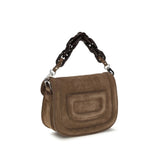 Pierre Hardy Brown Goatskin Shoulder Bag
