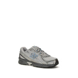 New Balance Gray Fabric Athletic Sneakers