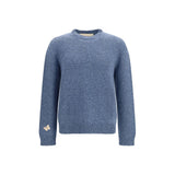 Valentino Garavani Blue Wool Oves Aries Sweatshirt