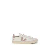 Veja White Calf Leather Bos Taurus Low Top Sneakers