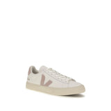 Veja White Calf Leather Bos Taurus Low Top Sneakers