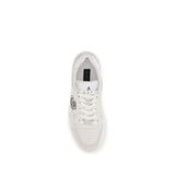 Philipp Plein White Polyester Low Top Sneakers