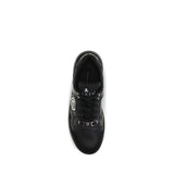 Philipp Plein Black Polyester Low Top Sneakers