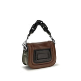Pierre Hardy Brown Calf Leather Bos Taurus Handbag
