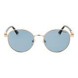 Polaroid Gold Metal Sunglasses