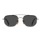 David Beckham Silver Metal Sunglasses